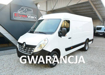 Renault Master max blaszak L3H2 3 osobowy bliźniak 145KM full opcja