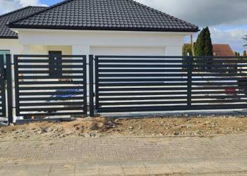 Brama przesuwna - 80x20 komplet- PRODUCENT