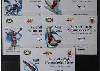 Burundi Mi 2308-2312 B Burundi Mi 2308-2312 B