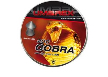 Śrut SZPICZASTY 5,5 mm COBRA 200 szt ołowiany