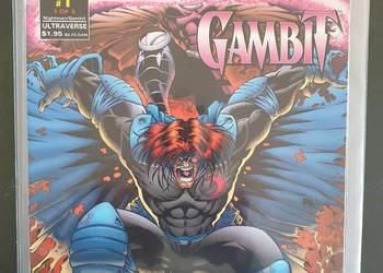 The Nightman & Gambit - Malibu Comics Ultraverse, 3 komiksy