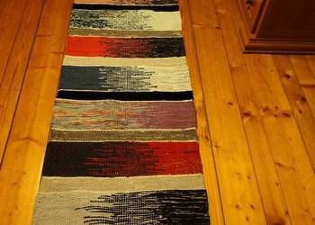 Chodnik ręcznie tkany na krośnie