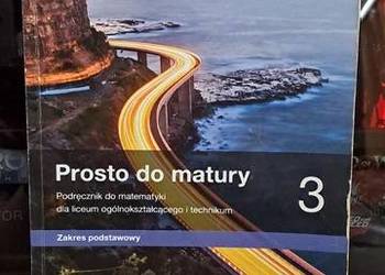 Prosto do matury 3 podręcznik do matematyki zakres podstawowy