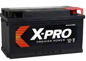 Akumulator X-PRO 80Ah 680A EN niski Prawy Plus