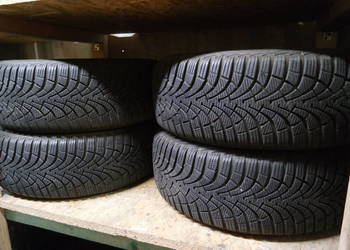 Komplet opon zimowych 205/55 R16 Goodyear Ultragrip 9 rocznik 2017