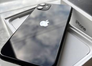 iPhone 11 128 GB czarny od nowosci 1 wł bardzo zadbany okazja !