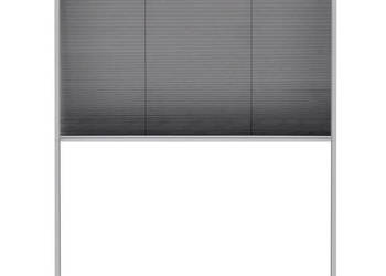 Plisowana moskitiera okienna aluminium 60x80 cm WM-142610