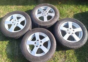 Aluminiowe felgi z oponami 215/60/16R zimowe!