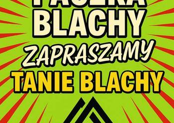 Blacha na ogrodzenie PACZKA BLACHY TRAPEZ 50 arkuszy