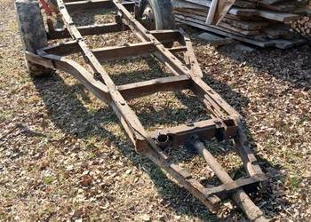 Przyczepa leśna  kołowka do lasu (nie lkt mtz)