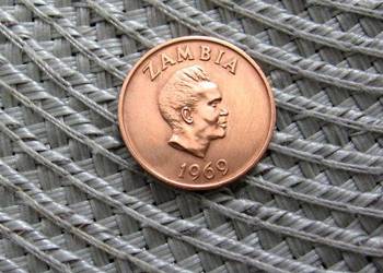 Zambia 1 Mgwee 1969r - Ładna