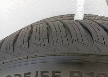 Sprzedam Opony zimowe z alufelgi 235/55/18 do samochodu nissan  Qashqai