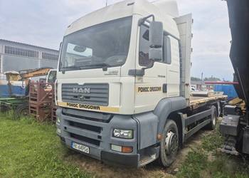 Man tga 26.390 auto pomoc +przyczepa laweta