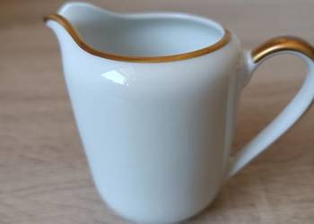 Porcelanowy złocony mlecznik Arzberg