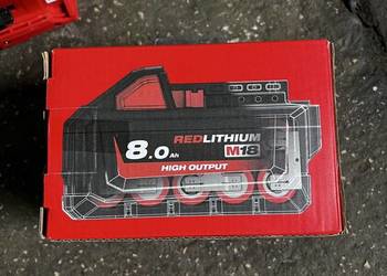 Akumulator Milwaukee M18 8.0 Ah 18V – NOWY, oryginalny