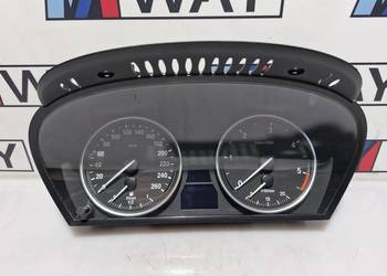 BMW E60 E61 LICZNIK ZEGARY EUROPA ORYGINAŁ 9153755