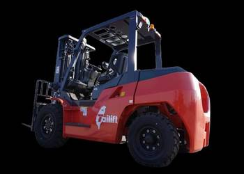 Wózek widłowy spalinowy Tailift PFD 45, udźwig 5 t, silnik Kubota – nowy