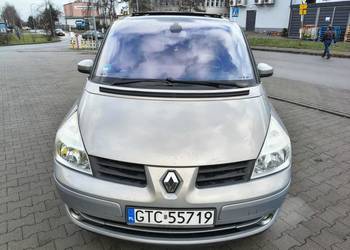 Renault Espace 2007 2.0 benz Panorama Hak Klima 7 osobowy TV polskory