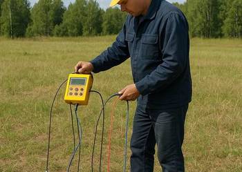 Szukanie wody metodą elektrooporową, Wrocław, Smolec, Kobierzyce, Wysoka