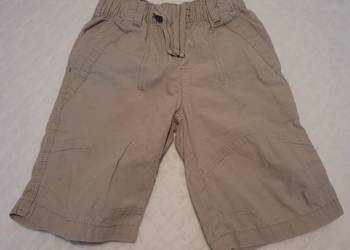 Krótkie spodenki chłopięce, khaki, Next, 110 (Odzież)