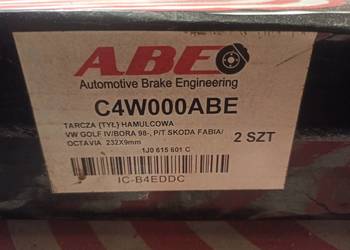 Tarcze hamulcowe 2szt. C4W000ABE Audi A1 A2 A3 TT Seat Cordoba Ibiza Leon
