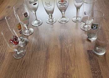 Zestaw różnych markowych kufli do piwa Cena za wszystko