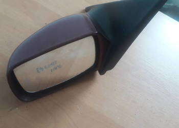 Lusterko Manualne Kierowcy Ford Escort MK7 bordowy metalik Lusterko Manualne Kierowcy Ford Escort MK7 bordowy metalik