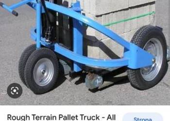 Wózek terenowy do palet