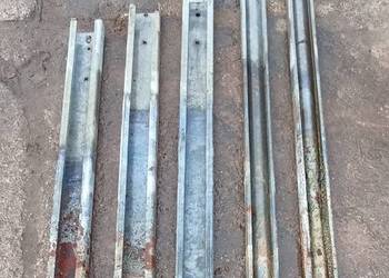 Słupki od barier drogowych ocynkowane różne długości