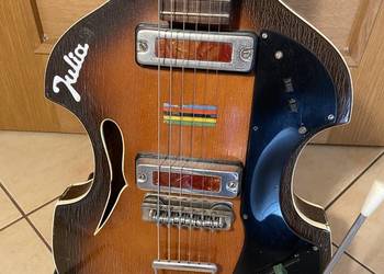 Gitara Defil, Julia 2 tremolo,  lata 70, ładna, sprawna