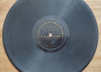 Płyta szelakowa Favorite Record - Antoni Fertner oraz Helena Pawłowska Płyta szelakowa Favorite Record - Antoni Fertner oraz Helena Pawłowska