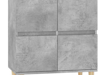 Komoda szarość betonu 60x35x70 cm materiał drewnopochodny WM-821160