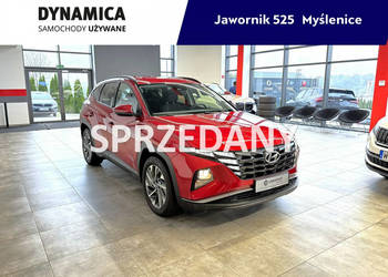 Hyundai Tucson 1.6T-GDI 150KM DCT 2021 r., salon PL, gwarancja fabryczna I…