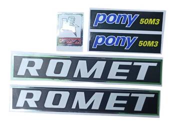 Naklejka Naklejki Romet Motorynka Pony 50 M3