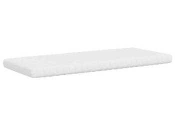 Materac piankowy biały 100x210 cm 7-strefowy twardość 20 ILD WM-4016648