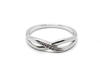 Nowy Srebrny Pierścionek Próby 925 2,35g Rozmiar 22