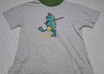 Koszulka, krótki rękaw, T-shirt, żabka, Just Play, 122/128 (Odzież)