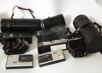 Lampy błyskowe, aparaty itp.