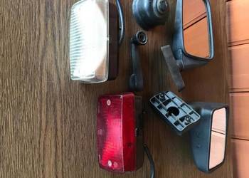 Lampy wraz z lusterkami  do Fiat 126 p