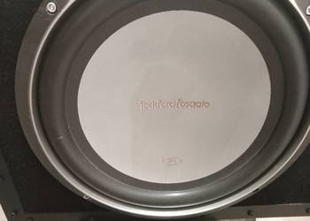 Skrzynia basowa + głośnik Rockford Fosgate