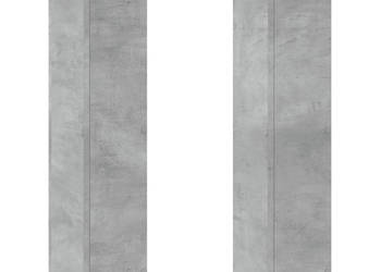 Podstawki pod głośniki 2 szt. szarość betonu 30x30x80 cm WM-852666