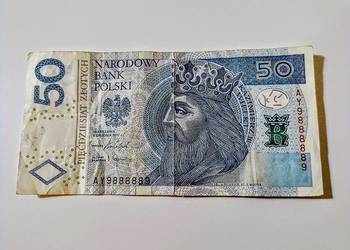 50 zł rzadkie numery