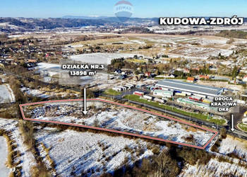 Inwestycyjna działka przy granicy PL–CZ