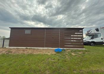 Garaż Blaszany Domek ogrodowy 10x3 profil obróbka producent 10x5 10x6