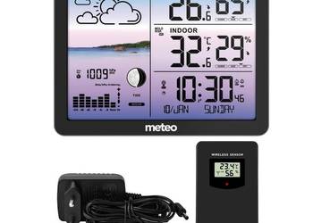 Stacja pogodowa METEO SP107 czarna
