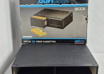 Szuflada na Kasety VHS Aunicase V-208 M-2 | Retro / Vintage | Nowa