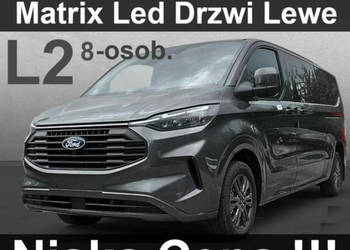 Ford Transit Custom 8-os. Limited 150KM L2 Drzwi Lewe Matrix Led Super Cen…