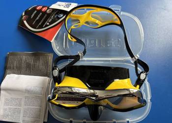 Maska do nurkowania okulary Mares X-Vision Chrome Liquid Skin żółty