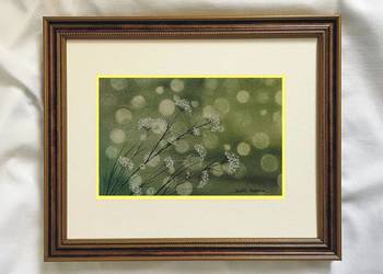 Akwarela Akwarelka Obraz „Subtelność” – Autorska, Jedyny Egzemplarz