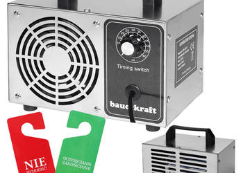 Generator ozonu ozonator oczyszczacz powietrza 60 000 mg/h timer 120W